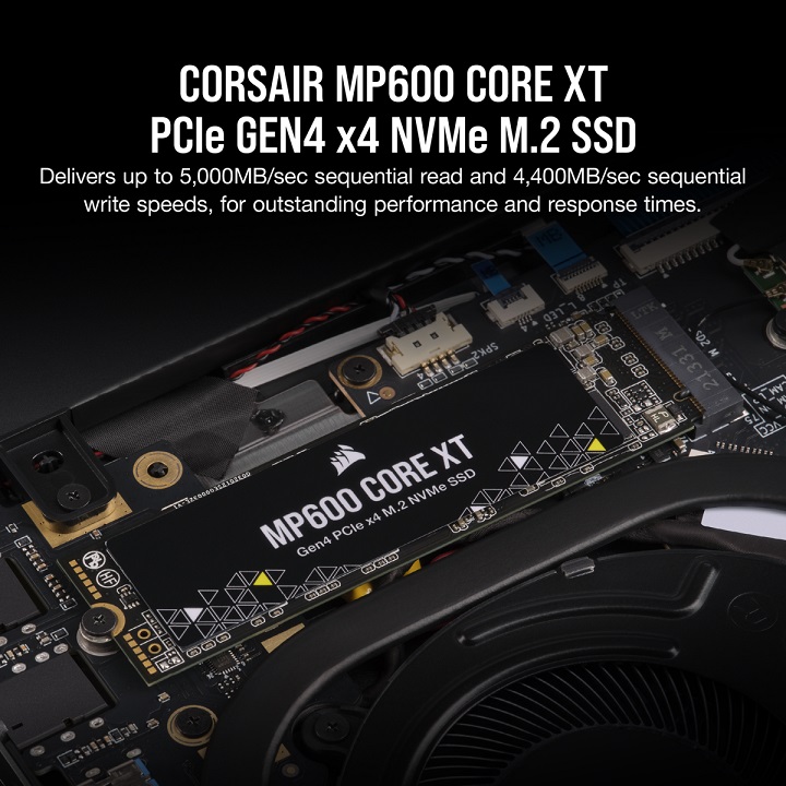 SSD M.2 2280 Corsair MP600 Core XT 2TB Gen4 NVMe 3